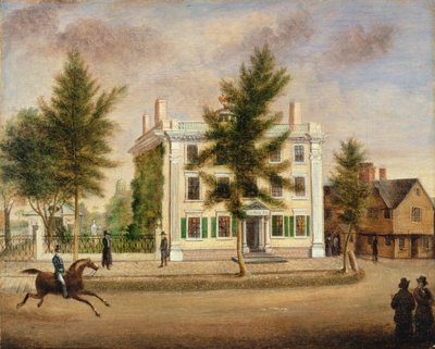 Pickman-Derby House، 74 Washington Street، Salem، Massachusetts، c.1825 بواسطة ماري جين ديربي